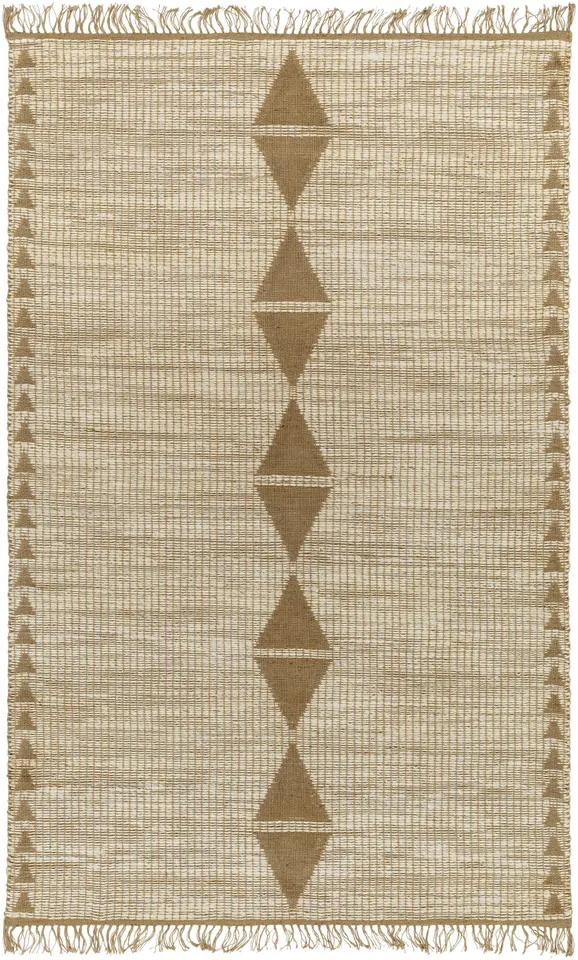 Alex Beige Indoor 27" x 45" Handmade Rug