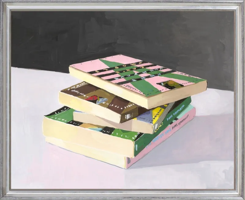 Vonnegut Stack by Elizabeth Mayville for Artfully Walls