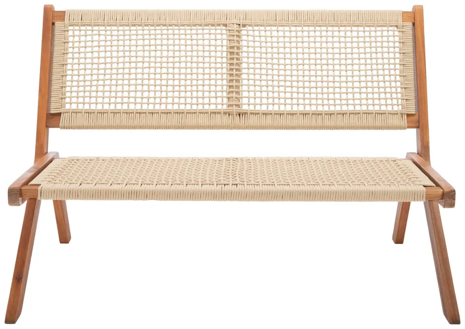 Kobina Outdoor Bench - Natural/Natural