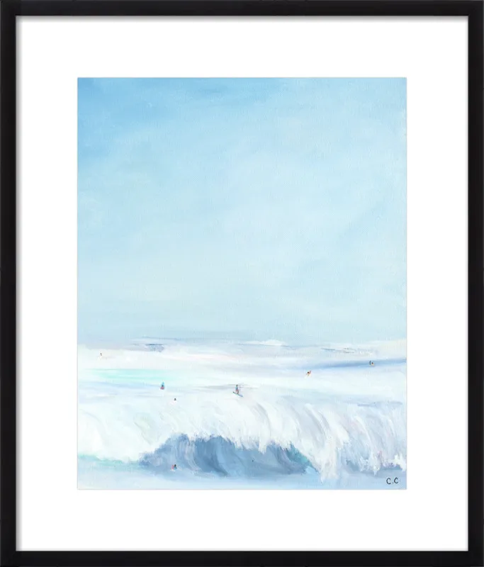 Wave Riders  by Caroline Chriss  for Artfully Walls