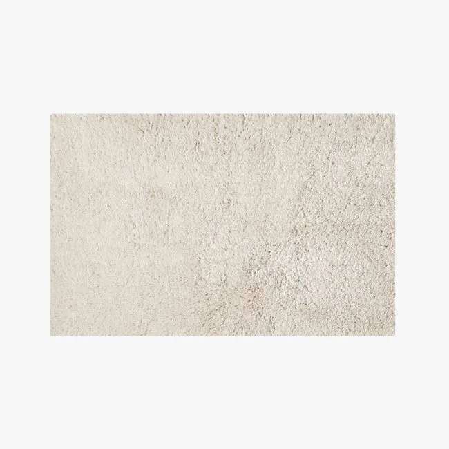 Kalani Organic Cotton Sand Solid Bath Mat 24"x36"