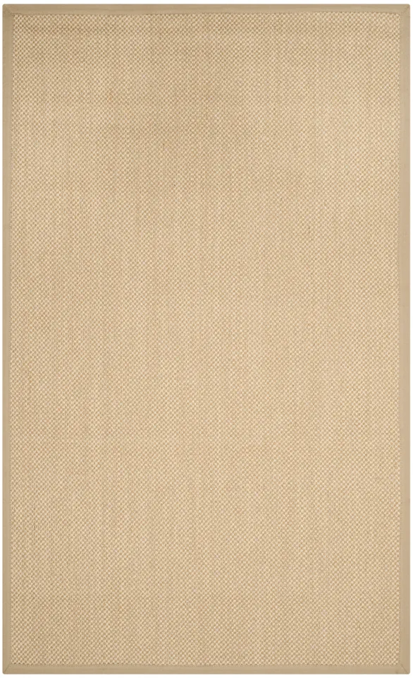 Arlo Home Woven Area Rug, NF141B, Maize/Linen,  5' X 8'