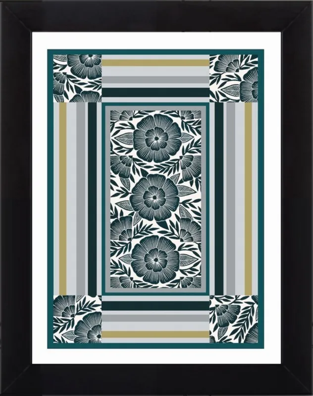 Botanical Frame 1 by Katharine Watson for Artfully Walls