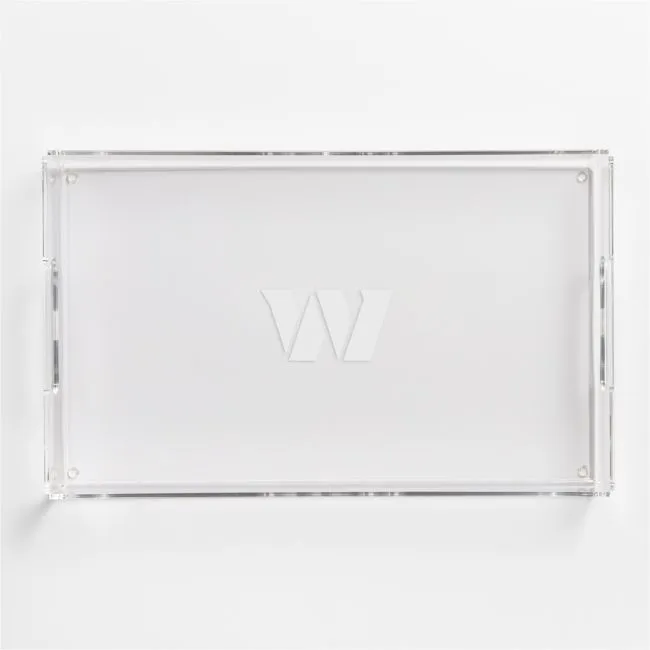 NFL Washington Commanders Small Rectangle Acrylic Decorative Tray