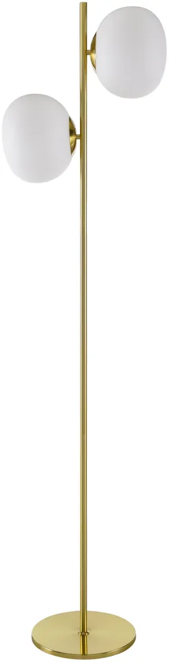 Nissi  Plated 65"H x 17"W x 11"D Accent Floor Lamp