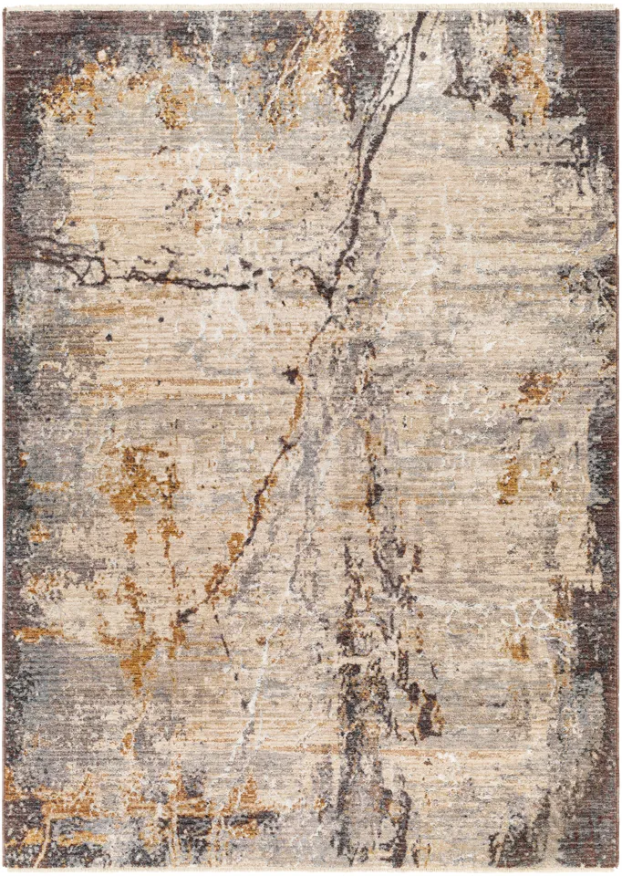 Aida Beige Indoor 7'10" x 9'8" Machine Woven Rug