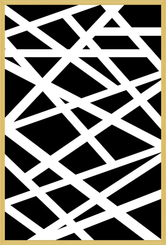 Criss Cross by Emine Ortega for Artfully Walls