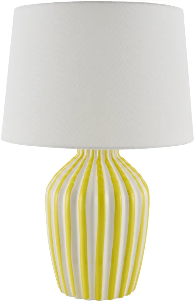 Stratos  Glazed 22"H x 15"W x 15"D Accent Table Lamp