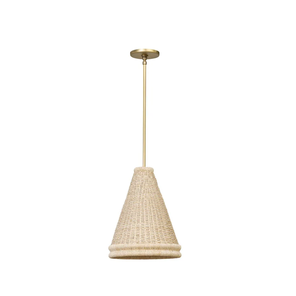 Riata Pendant - Light Raffia