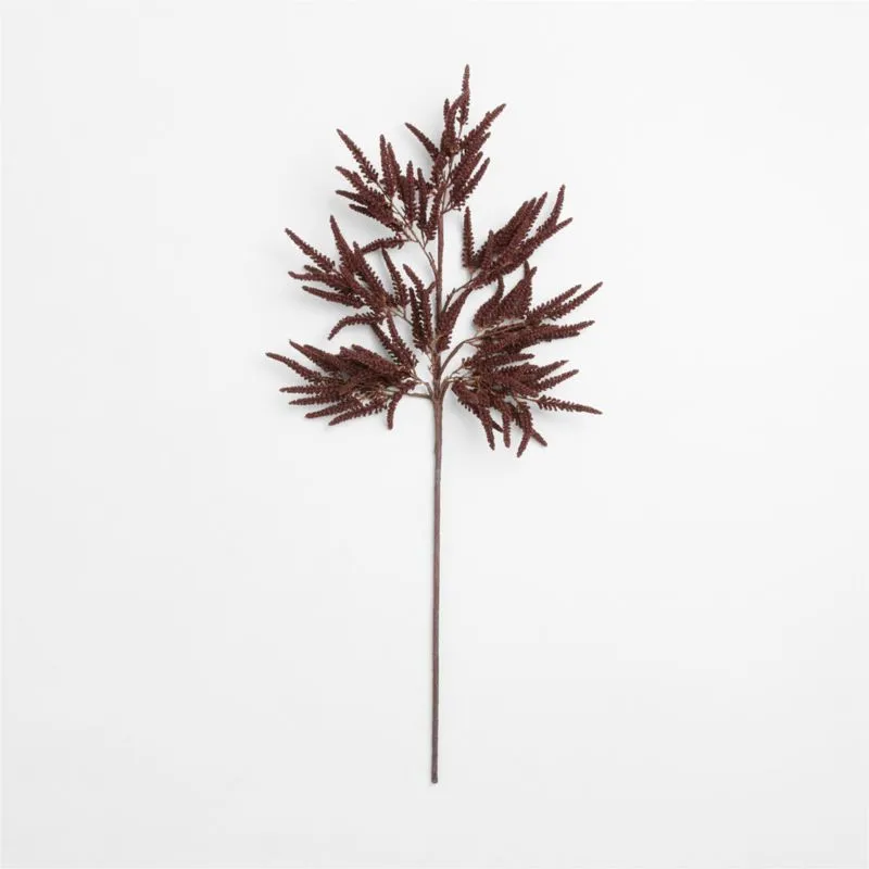 Faux Chocolate Amaranthus Stem 50"