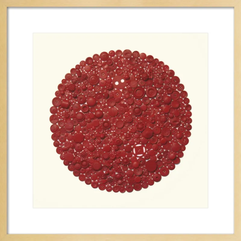 Red Target by Emeline Tate for Artfully Walls