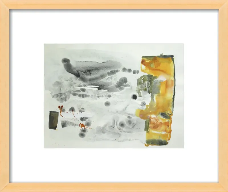 work on paper #24 by Emily Van Horn for Artfully Walls