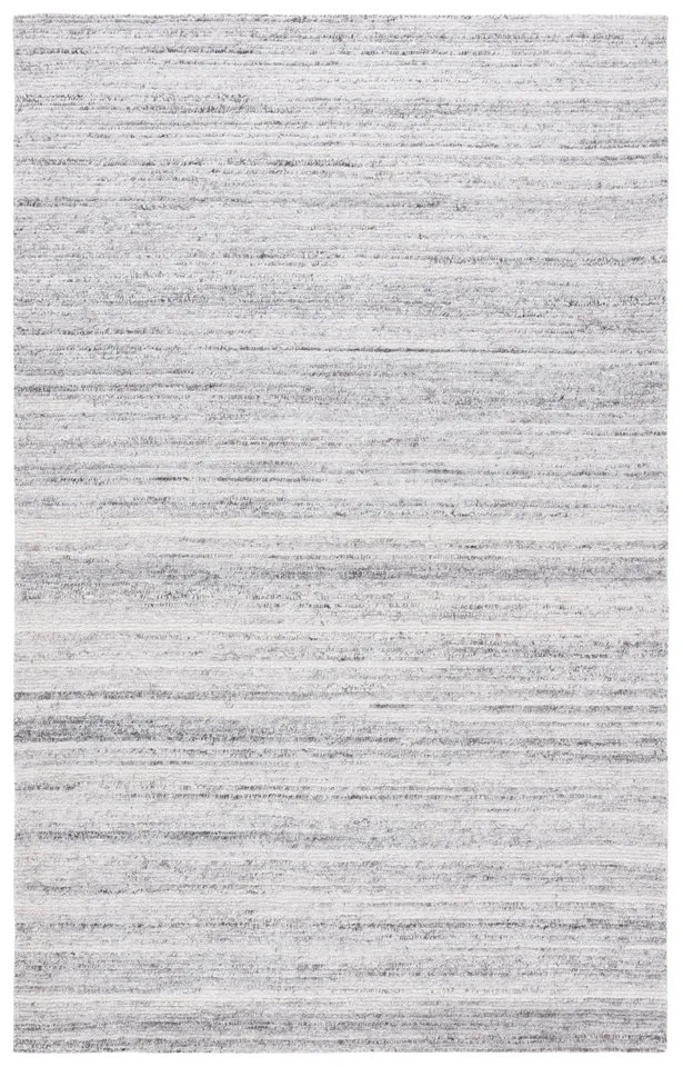 Safavieh Couture Mirage Collection Hand Tufted Area Rug, Grey / Ivory, 5' x 8'