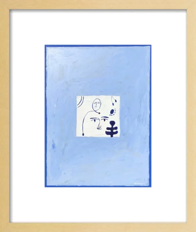 The Blues by Virginia Chamlee for Artfully Walls
