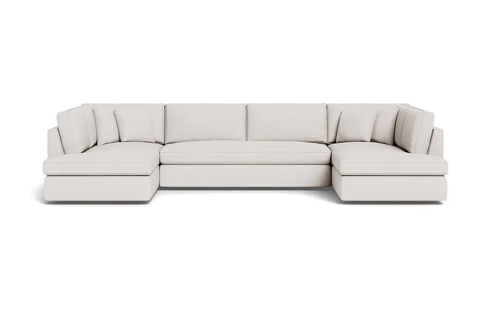 James 3-Piece U-Bumper Sectional