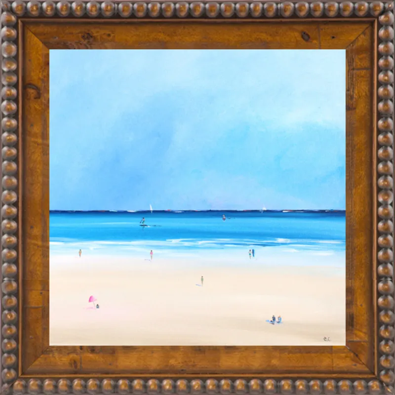 Smooth Ocean Sale by Caroline Chriss  for Artfully Walls