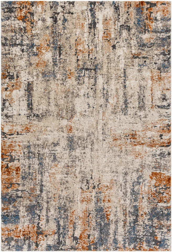 Tuscany Beige Indoor 7'10" x 7'10" Machine Woven Rug