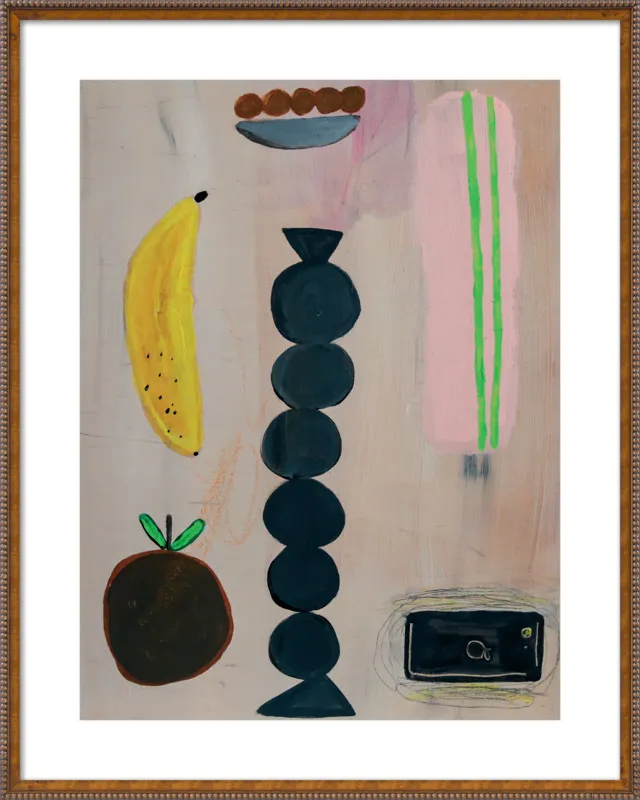 Still life with a phone vibration by Agata Królak for Artfully Walls