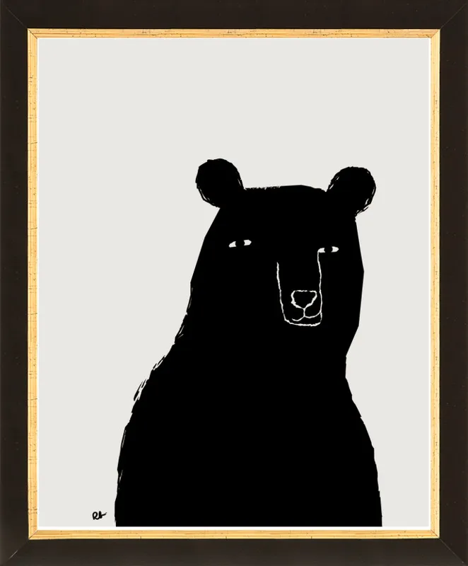 Benson the Bear by Rob Blackard for Artfully Walls