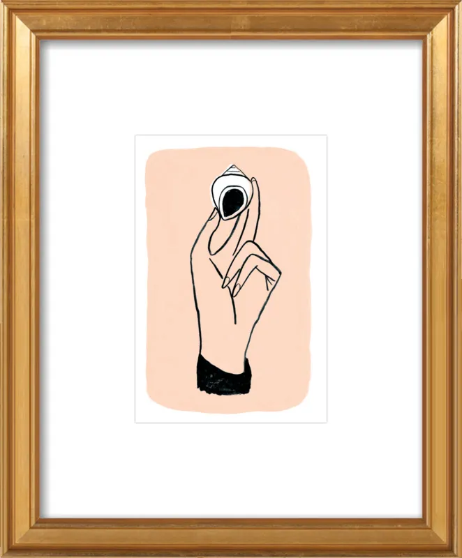 My Hand is My Face by Michael Doyle - Apartment On Belmont for Artfully Walls