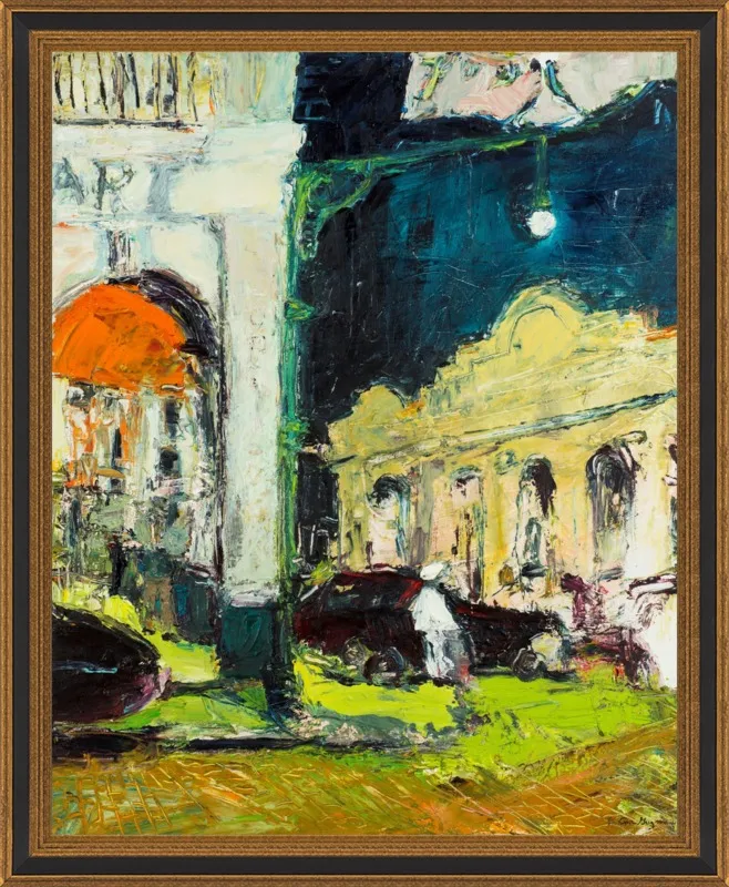 La Vida Cuba Street Corner near Sloppy Joe Bar in Old Havana by Ana Guzman for Artfully Walls