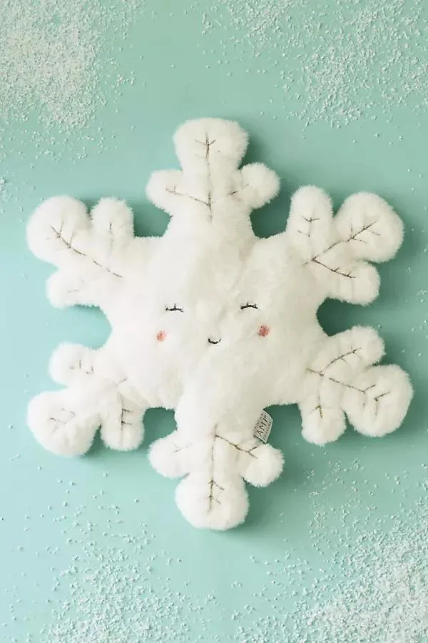 Icy Snowflake Plush Kids Toy