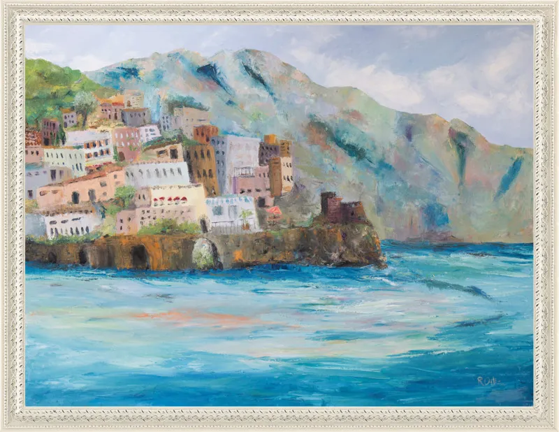 Amalfi Coast by Renee A Ortiz for Artfully Walls