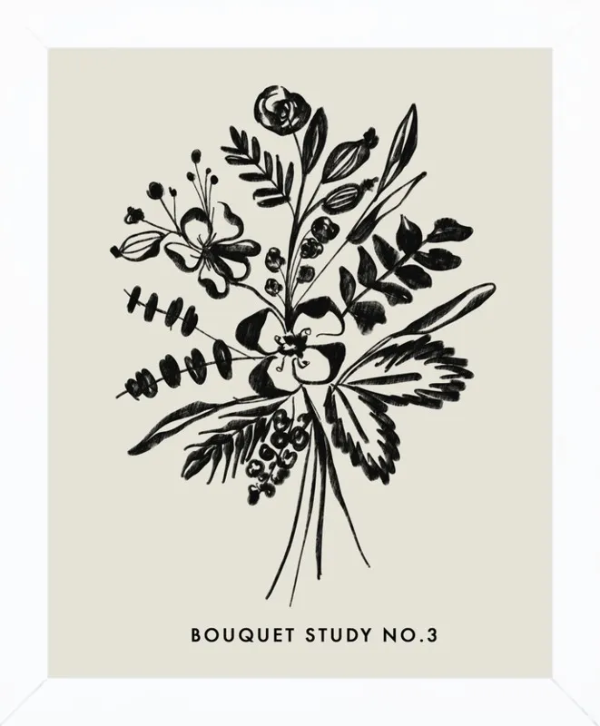 Bouquet Study No. 3 by Nancy Noreth for Artfully Walls