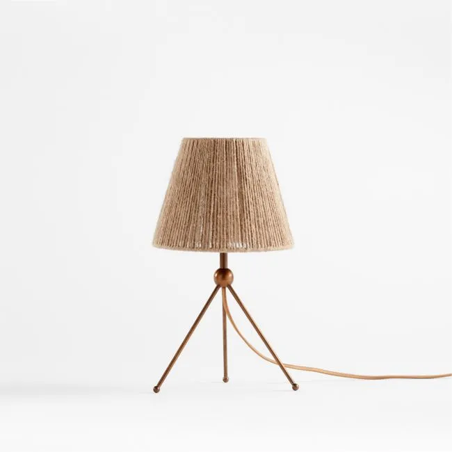 Ellery Tripod Mini Table Lamp by Jake Arnold 14.7"