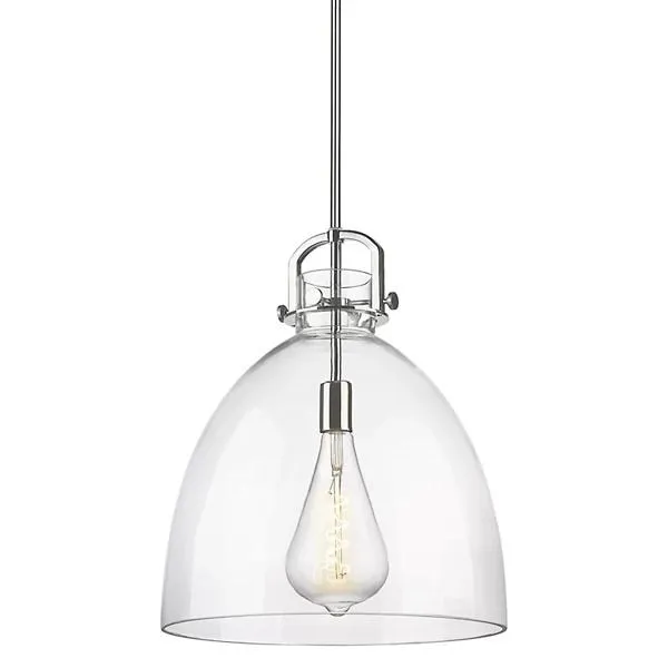 Preston Arched Frame Glass Dome Pendant