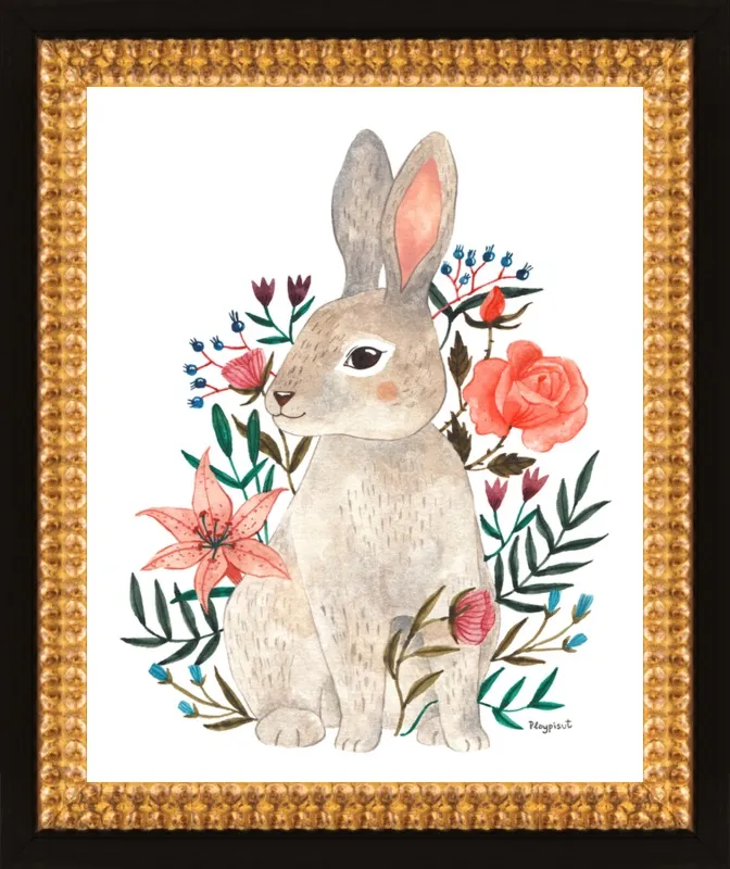 Rabbit by Ploypisut for Artfully Walls