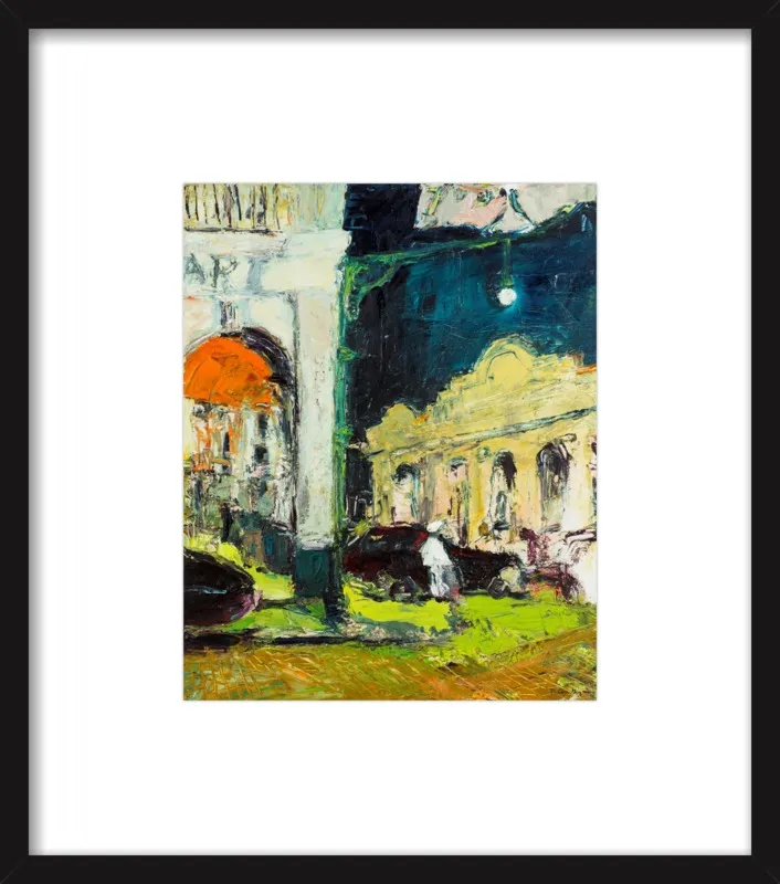 La Vida Cuba Street Corner near Sloppy Joe Bar in Old Havana by Ana Guzman for Artfully Walls