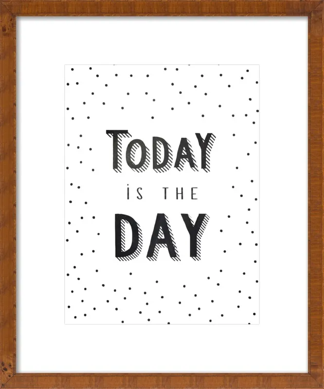 Today is the day by Lonneke de Roos - Kind of Style for Artfully Walls