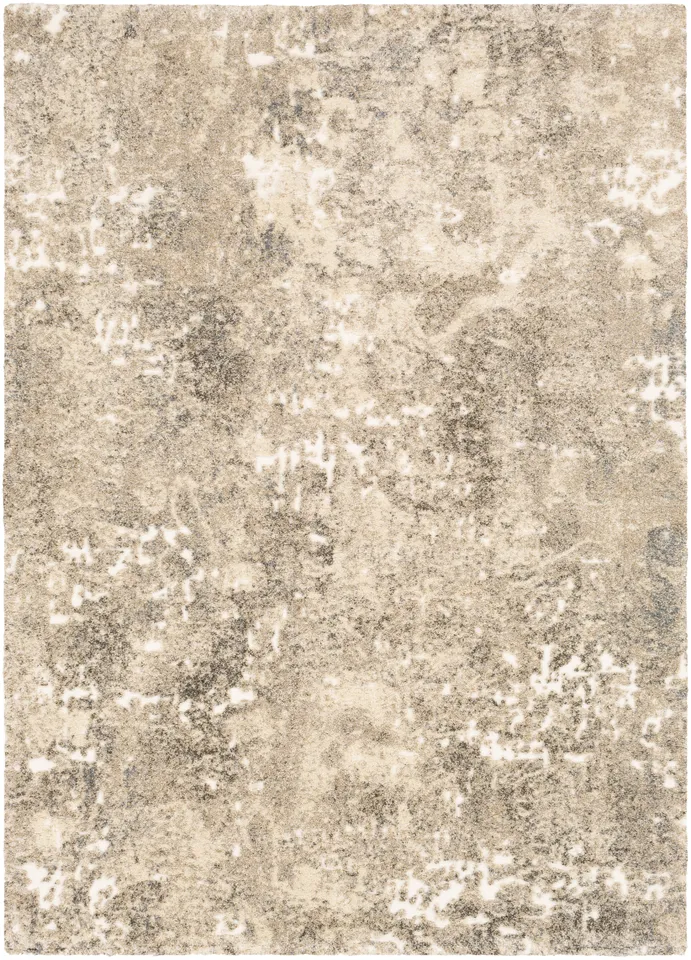 Tuscany Beige Indoor 6'7" x 9'6" Machine Woven Rug