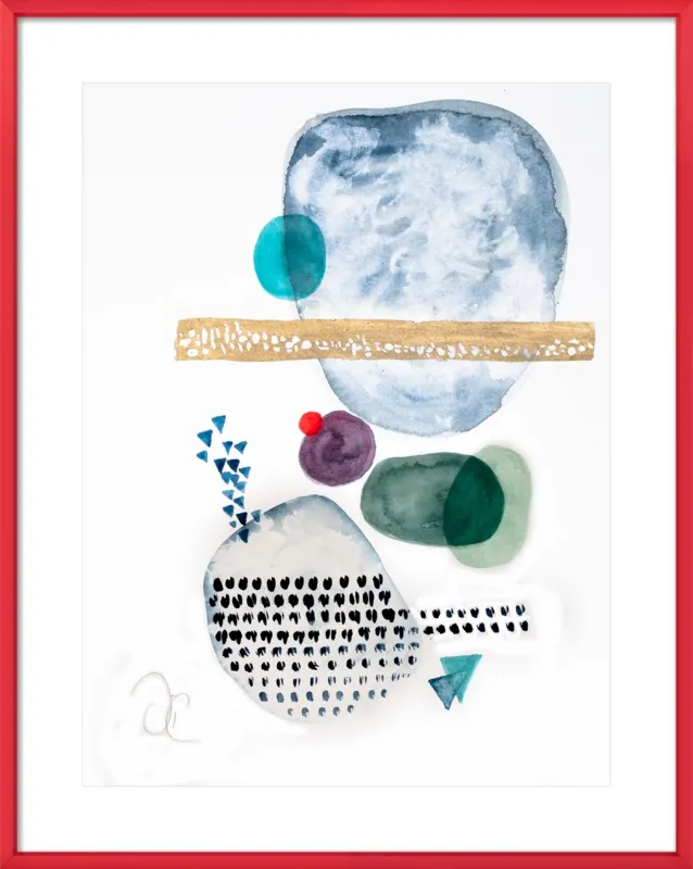 Under the sea by Victoria Gonzalez for Artfully Walls