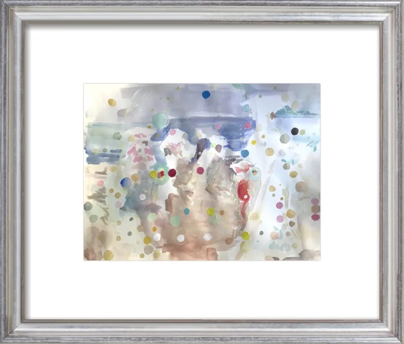 Beach scene (from memory)  by Hannah Dean for Artfully Walls