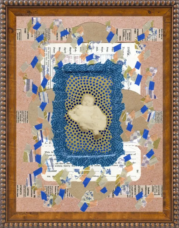 Blue awakening by Naomi Vona for Artfully Walls