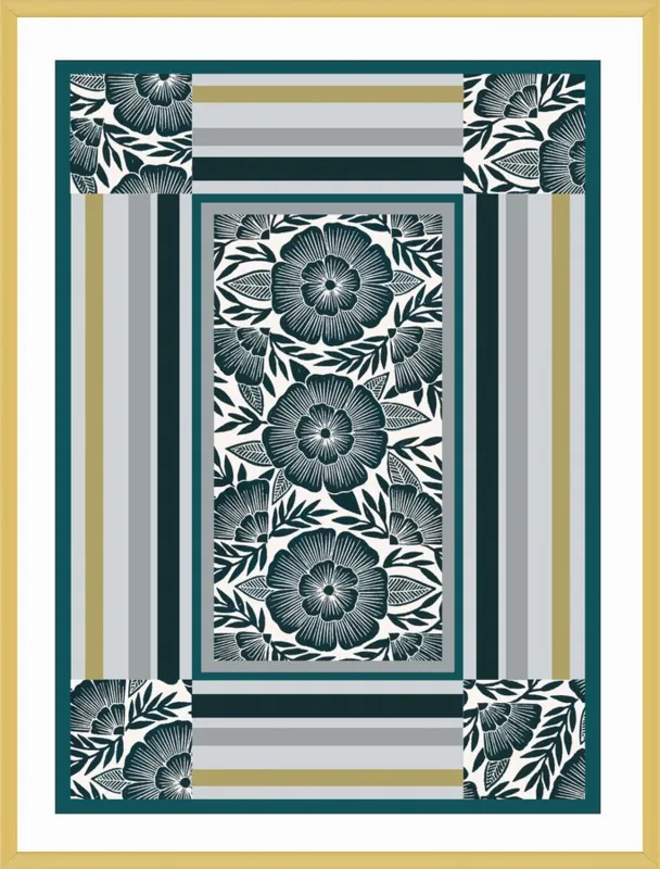 Botanical Frame 1 by Katharine Watson for Artfully Walls