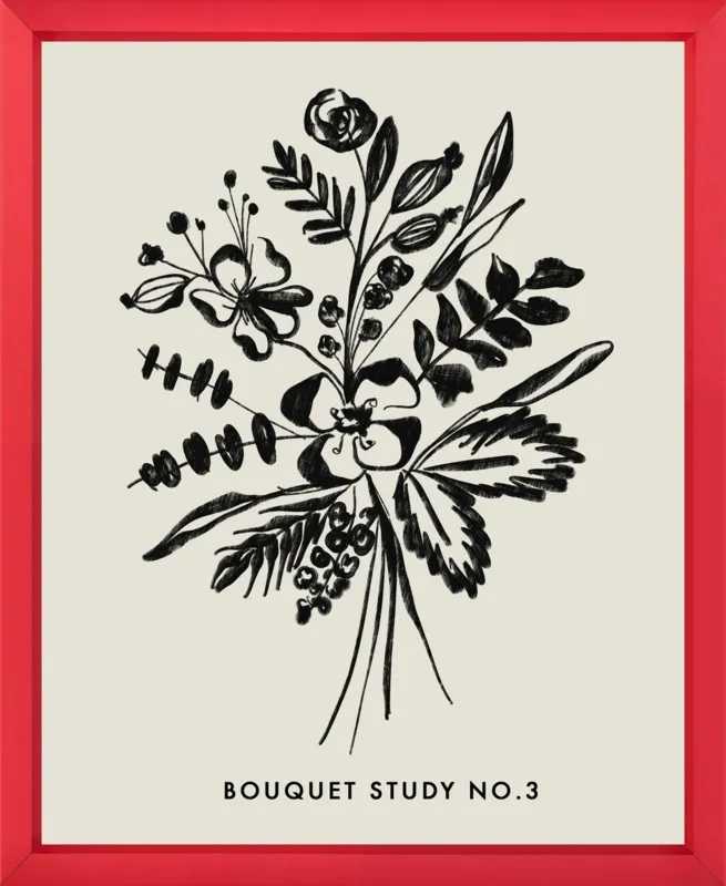 Bouquet Study No. 3 by Nancy Noreth for Artfully Walls