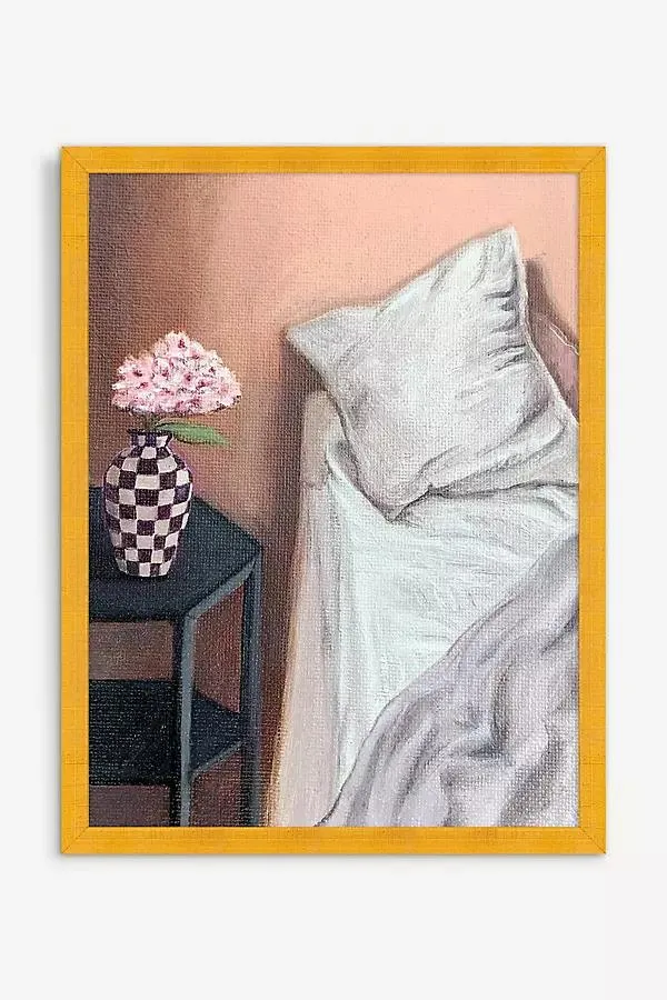 Checker Vase Wall Art