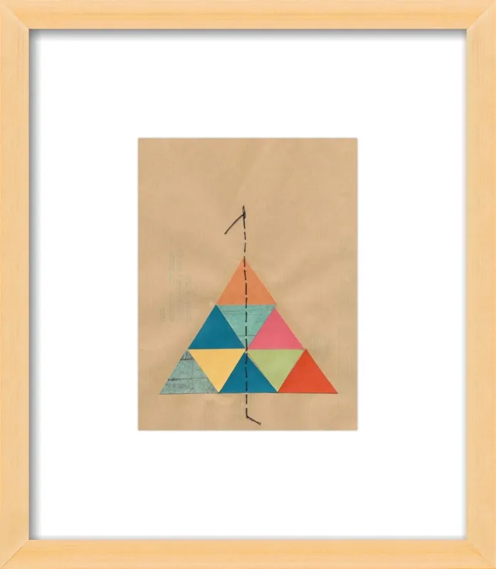 Pyramid Series 1 by Jan Weiss for Artfully Walls