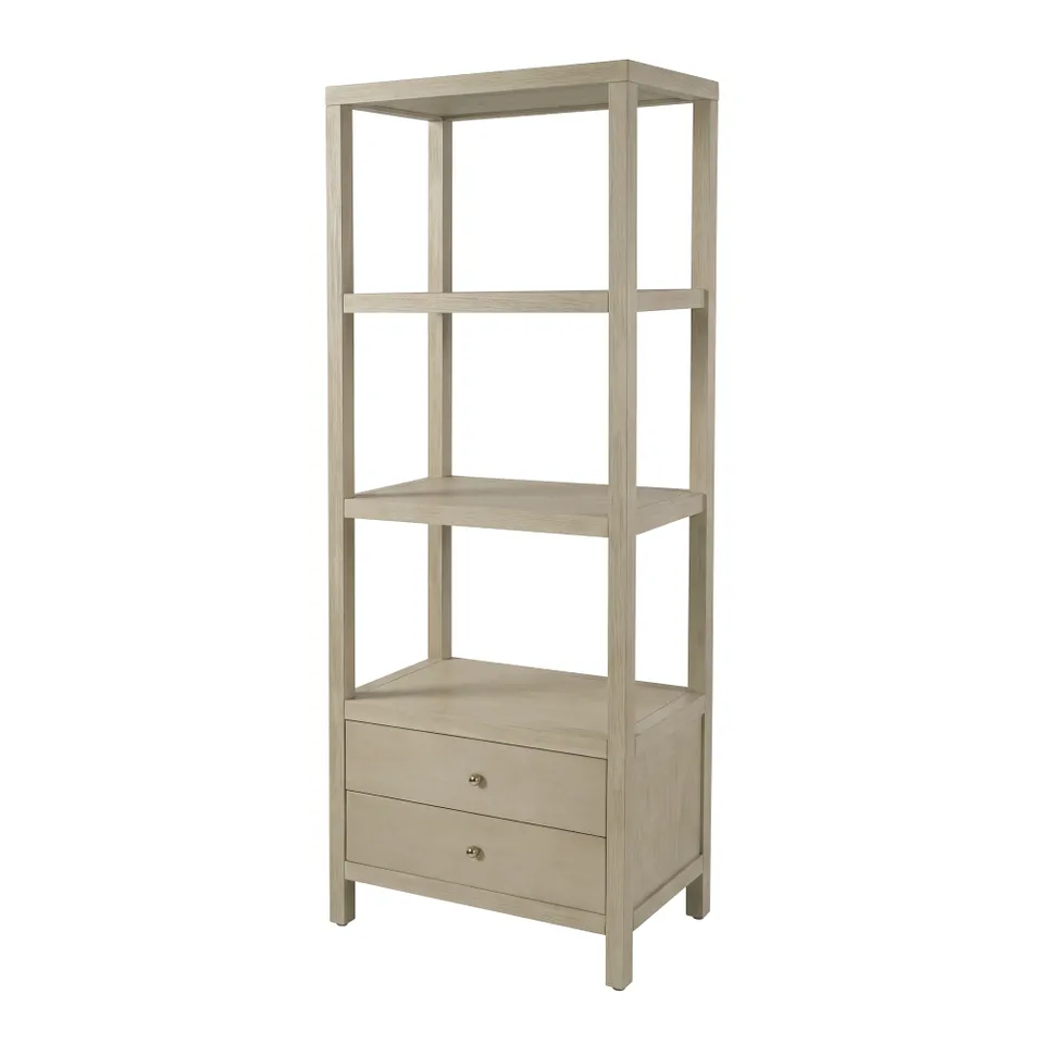 Nora Antique Taupe Bookshelf