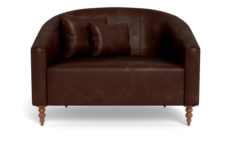 Tegan Leather Chair and a Half