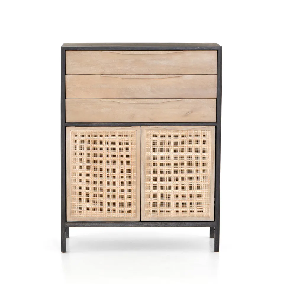 Sydney Tall Dresser - Black Wash