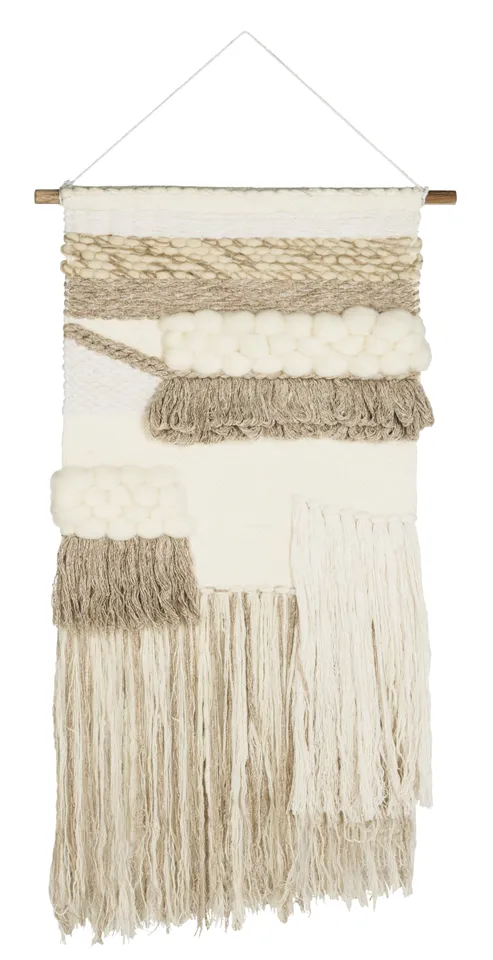 Sedona Woven Wall Art 122 - Cream/Beige
