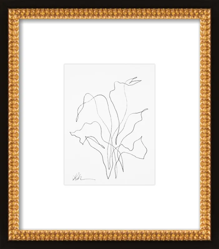 Ink Botanical 11 by Kellie Lawler for Artfully Walls