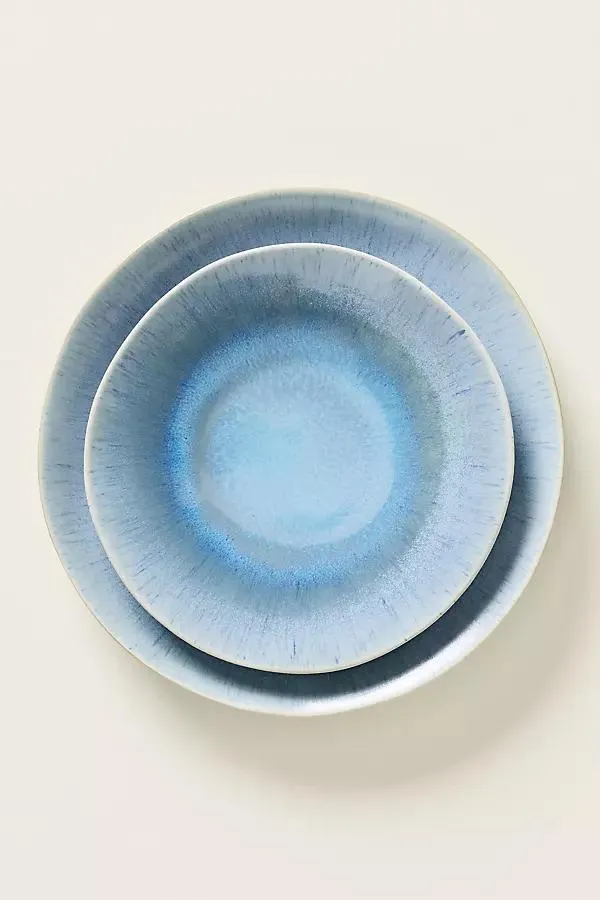 Jasper Portuguese Reactive Stoneware Side Plates, Set of 4