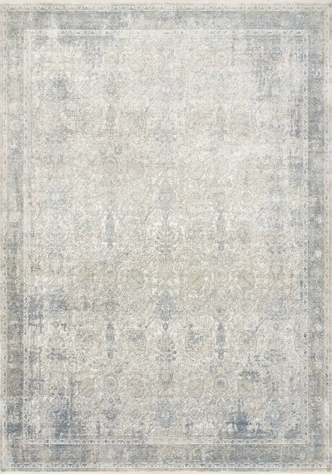 Loloi Gemma Sky / Ivory 2'-8" x 12'