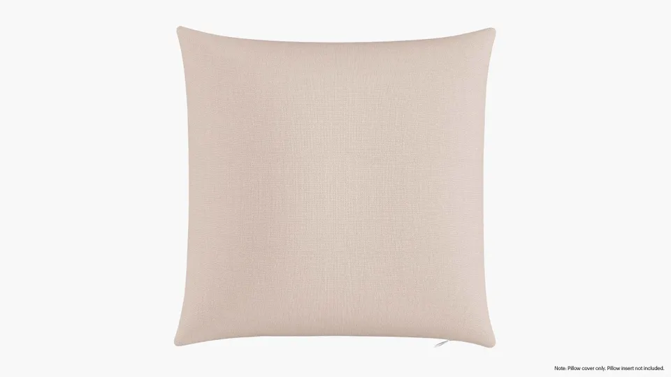Throw Pillow Cover 20", Husk Everyday Linen, 20" x 20"