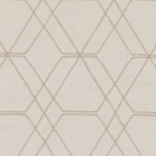 Seabrook White Indoor 3'6" x 5'6" Handmade Rug